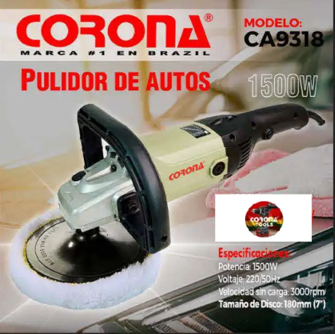 Pulidor de Autos Corona CA9318 1 Pulidor de Autos Corona CA9318