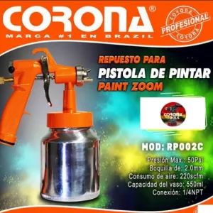 Repuesto para Pistola de Pintar Paint Zoom Corona RP002C