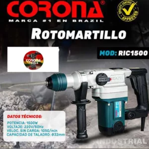 Rotomartillo Industrial Corona RIC1500