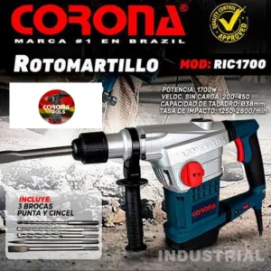 Rotomartillo Industrial Corona RIC1700
