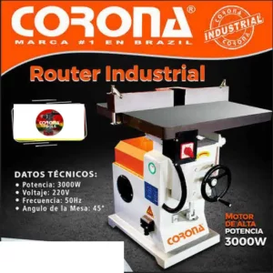 Router Industrial Corona