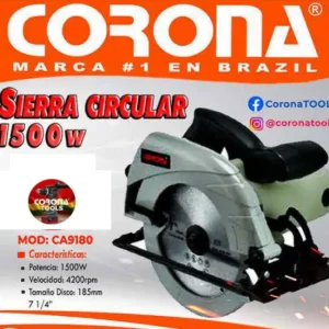 Sierra Circular 1500W Corona CA9180