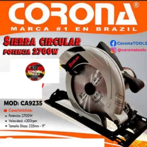 Sierra Circular Potencia 2700W Corona CA9235