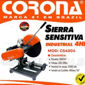 Sierra Sensitiva Industrial 4HP Corona CS4004