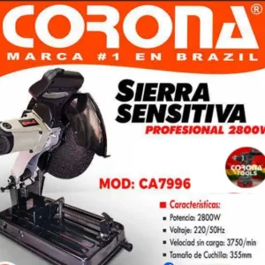Sierra Sensitiva Profesional 2800W Corona CA7996