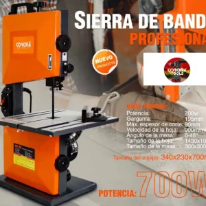 Sierra de Banda Profesional Corona SBC700