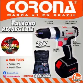 Taladro Recargable Corona TRC27