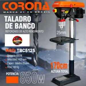Taladro de Banco Corona TBC5125