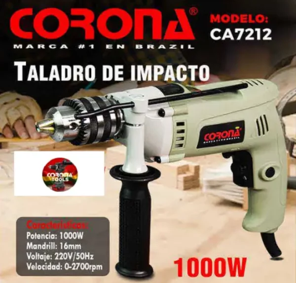 Taladro de Impacto Corona CA7212
