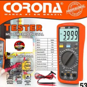 Tester Multímetro Digital Corona CM3900A