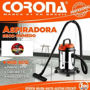Aspiradora Seco-Húmedo Corona AC12