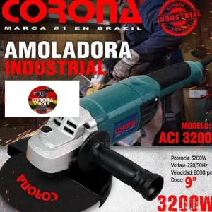 Amoladora Industrial Corona ACI 3200