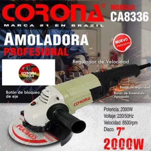 Amoladora Profesional Corona CA8336