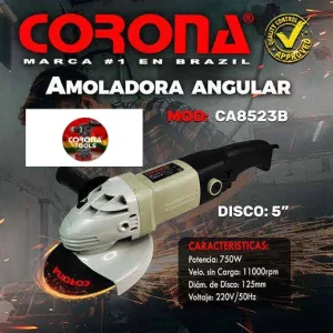 Amoladora Angular Profesional Corona CA8523B