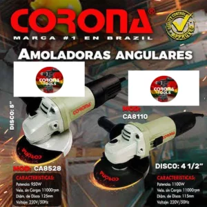 Amoladora Angular Profesional Corona CA8528