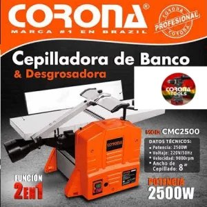 Cepilladora de Banco & Desgrosadora Corona CMC2500