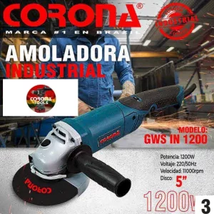 Amoladora Industrial Corona GWS IN 1200