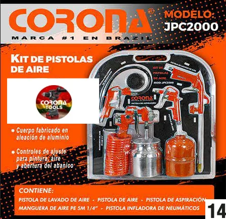 Kit de Pistolas de Aire Corona JPC2000
