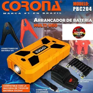 Arrancador de Batería Multi-uso Corona PBC204