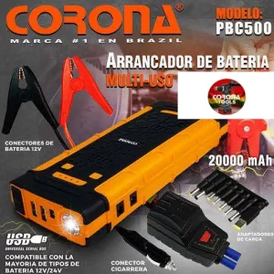 Arrancador de Batería Multi-uso Corona PBC500