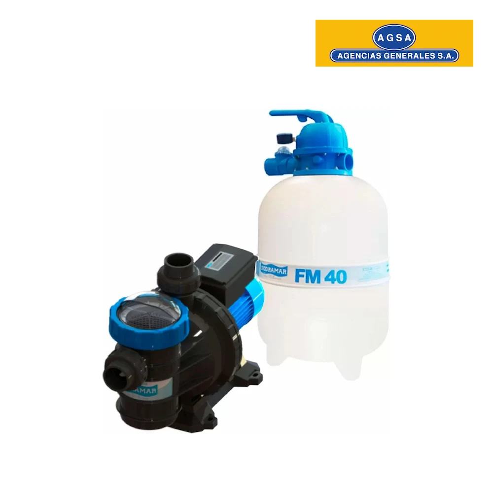 Bomba para piscina 0.5HP BMC-50/FM40 Sodramar 1 Bomba para piscina 0.5HP BMC-50/FM40 SODRAMAR