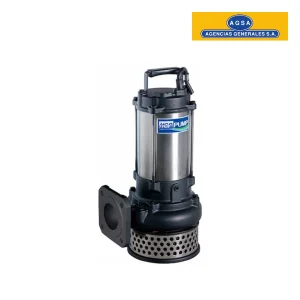 Bomba Sumergible 3HP 3" AN-33 con Rejilla para Aguas Residuales HCP