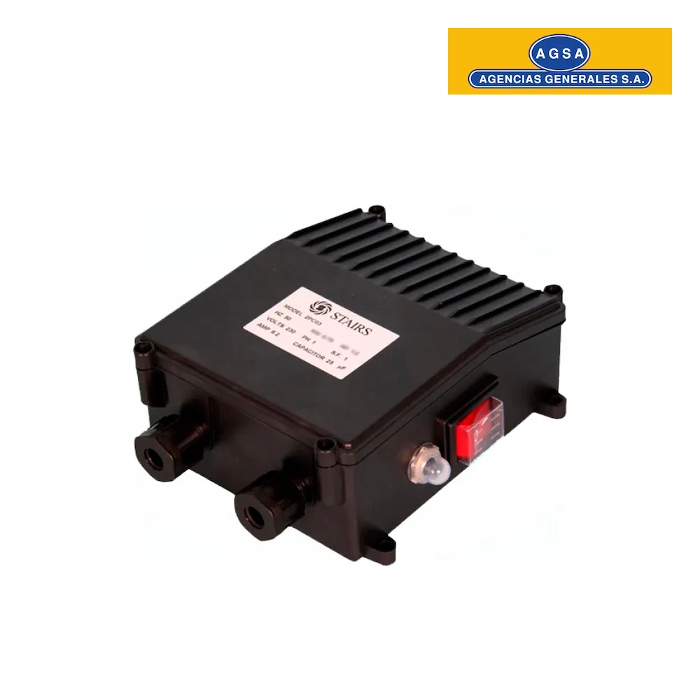 Caja de control plastica para motores sumergibles 220v. STAIRS 1 Caja de control plastica para motores sumergibles 220v. STAIRS