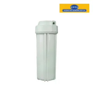 Carcasa Blanca para filtro de 2.5"x10" GLOBALWATER