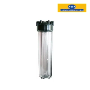 Carcasa Transparente para filtro de 20" GLOBALWATER