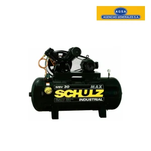 Compresor de Aire MSV-30MAX-350 LITROS SCHULZ