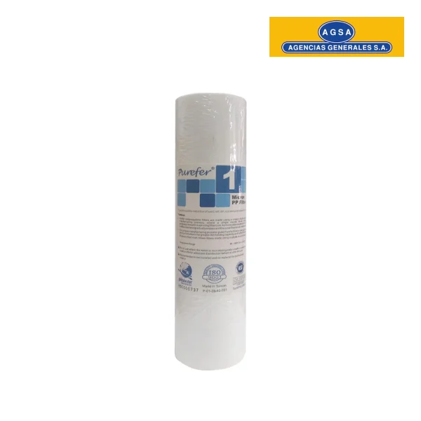 Filtro de Polipropileno 1 Micron 10 pulgadas GLOBALWATER