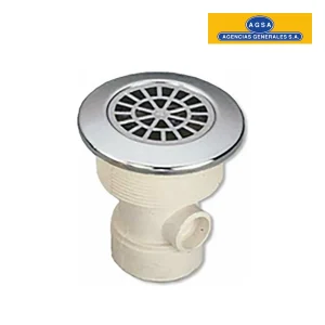 Hidrosuccionador Cromado 1.5" (para hidromasaje) SODRAMAR