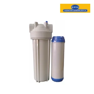 KIT de Carcasa + Filtro de Carbón Granulado 10" GLOBALWATER