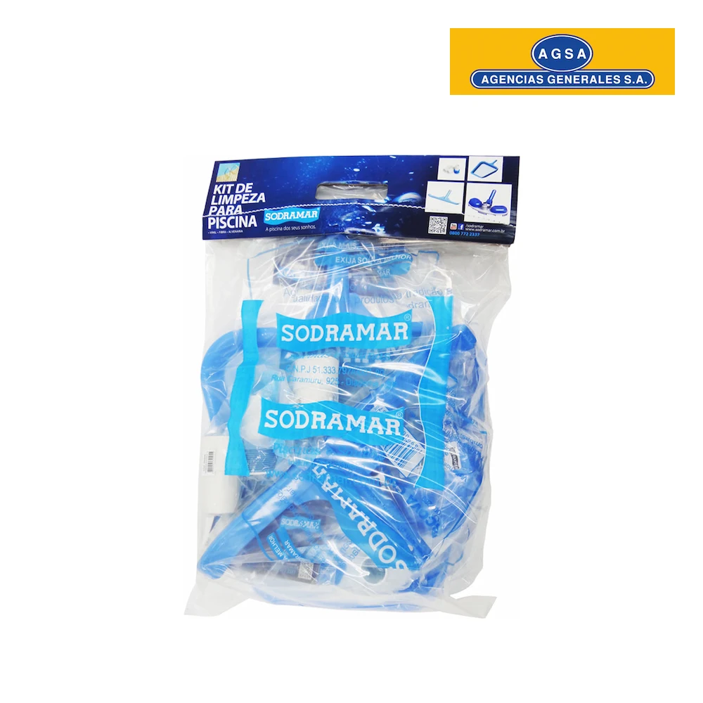 Kit de mantenimiento de piscina Sodramar 1 Kit de mantenimiento de piscina SODRAMAR