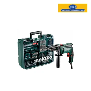 Taladro SBE-650 c/Set de Accesorios METABO